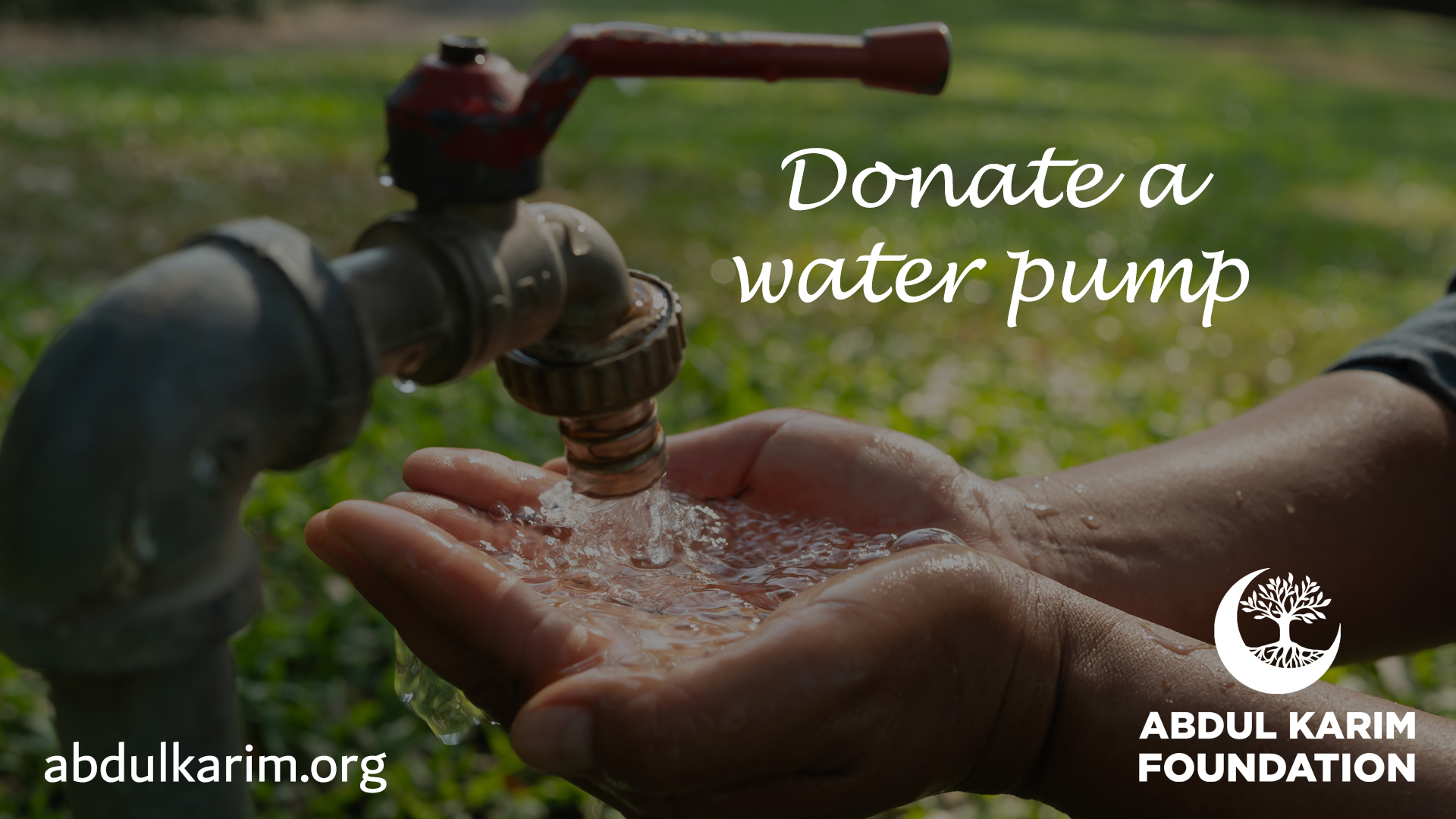 Abdul Karim Foundation - abdulkarim.org - Donate a water pump Abdul Karim Foundation - abdulkarim.org - Donate a water pump
